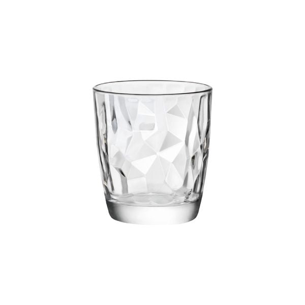der geschmack Collection - Diamond Trinkglas Transparent 39 cl - Ø 9,1 x 10,3 cm (6 Stück)