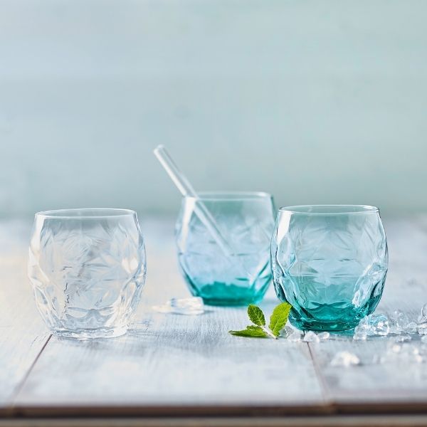 freundin Home Collection Trinkglas 40 cl "Casa Pastello" - Transparent (4er-Set)