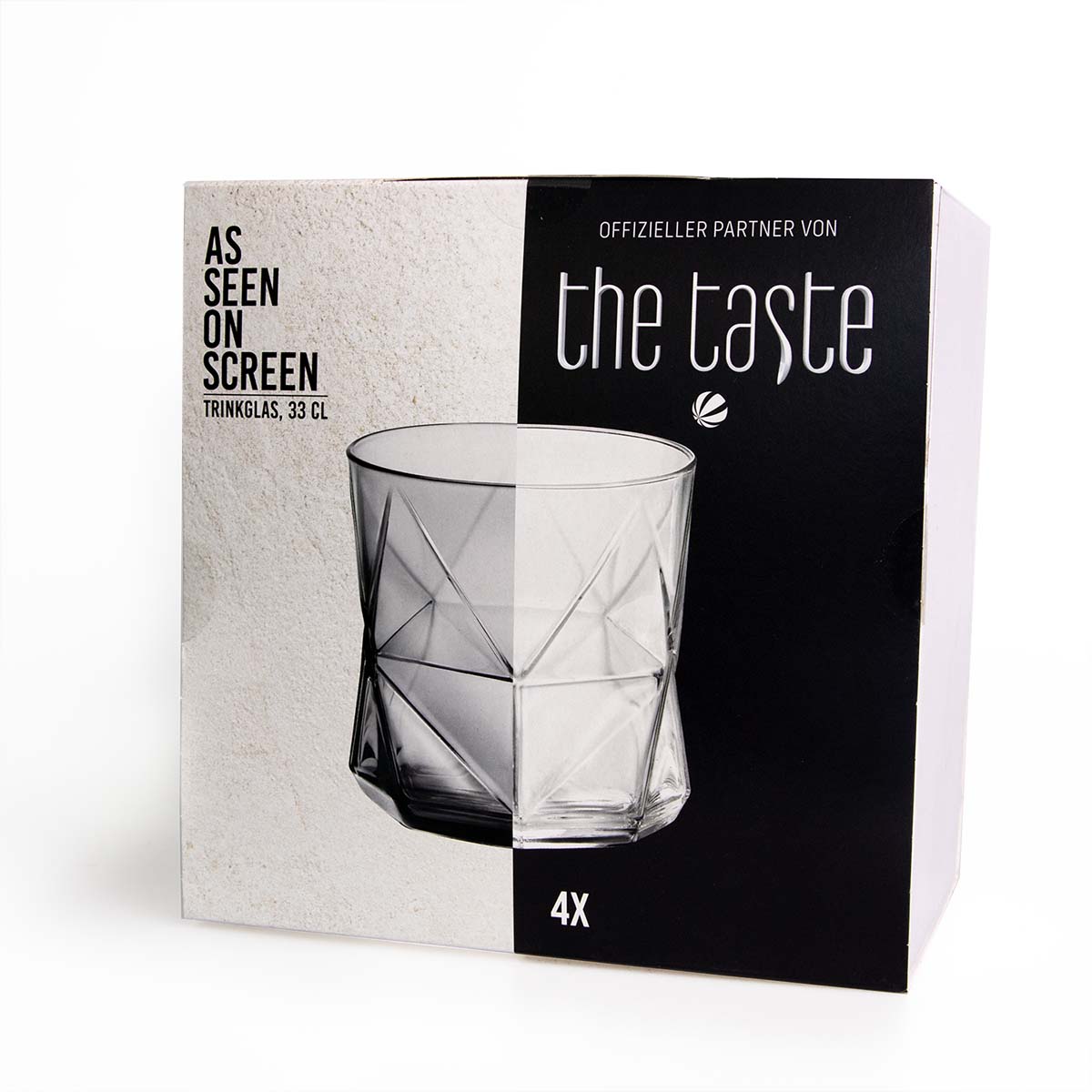 The Taste Trinkglas 33 cl - transparent (4er-Set)
